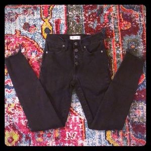 Madewell 9” High Rise Skinny Jeans